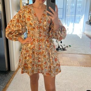 ZIMMERMANN Linen Mini Dress